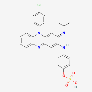 Clofazimine hydrogen-sulfate