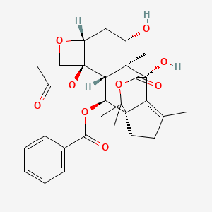 molecular formula C29H34O9 B1248273 Tasumatrol J(rel) 