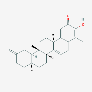 molecular formula C28H36O2 B1248274 Isoiguesterin 