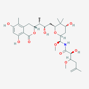 molecular formula C31H47NO11 B1248275 Irciniastatin A 