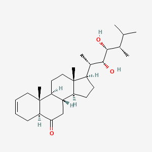 molecular formula C28H46O3 B1248278 Secasterol 