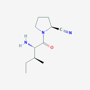 molecular formula C11H19N3O B1248286 2-(s)Cyano-1-isoleucylpyrrolidine 
