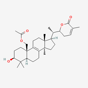 molecular formula C32H48O5 B1248302 Colossolactone B 