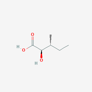 molecular formula C6H12O3 B1248320 (2R,3R)-2-hydroxy-3-methylpentanoic acid CAS No. 59653-35-9
