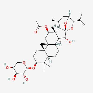 molecular formula C37H56O10 B1248323 Cimiracemoside K CAS No. 473554-75-5