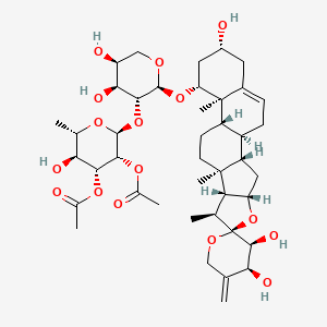 molecular formula C42H62O16 B1248324 Draconin B 