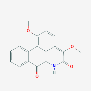 molecular formula C18H13NO4 B1248333 Artabonatine D 