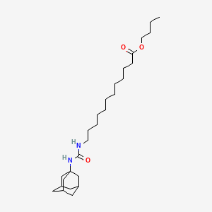 12-(3-Adamantan-1-yl-ureido)-dodecanoic acid butyl ester