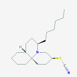 molecular formula C20H34N2S B1248361 Fasicularin 