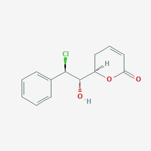 molecular formula C13H13ClO3 B1248367 8-Chlorogoniodiol 