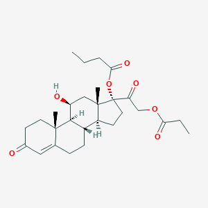 molecular formula C28H40O7 B124837 Hydrocortisone probutate CAS No. 72590-77-3
