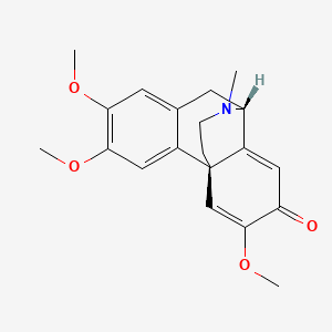 molecular formula C20H23NO4 B1248380 o-Methylflavinantine 