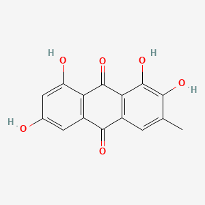 molecular formula C15H10O6 B1248385 Alaternin CAS No. 641-90-7