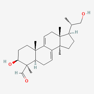 molecular formula C25H38O3 B1248386 Cladosporide B 