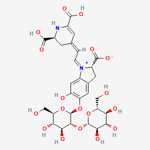 molecular formula C30H36N2O18 B1248389 Bougainvillein-r-I CAS No. 30513-63-4