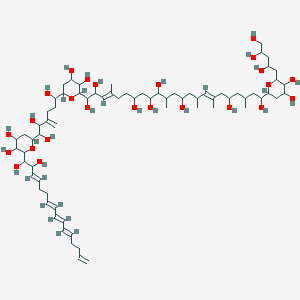 molecular formula C71H122O25 B1248402 Amphidinol 2 