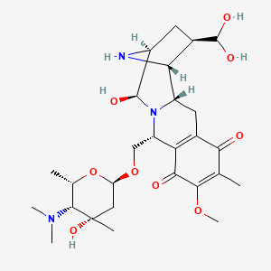 molecular formula C27H41N3O9 B1248428 Lemonomycin 