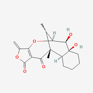 molecular formula C18H22O6 B1248431 Tetrodecamycin 