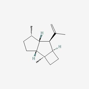 molecular formula C15H24 B1248458 (+)-Tritomarene 