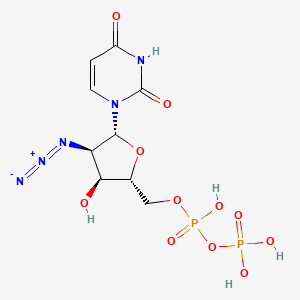 molecular formula C9H13N5O11P2 B1248481 2'-Azido-2'-deoxyuridine 5'-diphosphate 
