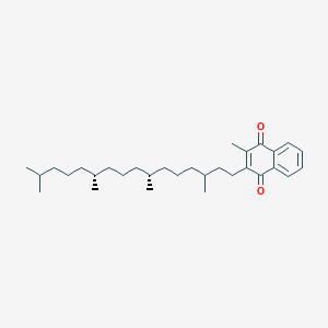 molecular formula C31H48O2 B1248554 2',3'-Dihydrophylloquinone 