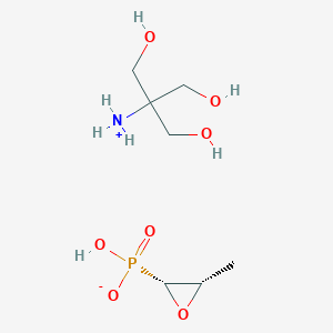 molecular formula C₇H₁₈NO₇P B124862 Fosfomycintrometamol CAS No. 78964-85-9