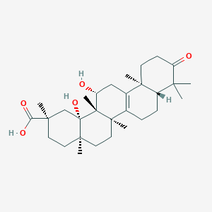 molecular formula C30H46O5 B1248622 Sandorinic acid A 