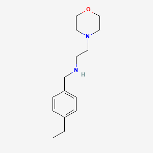 molecular formula C15H24N2O B12486234 N-(4-ethylbenzyl)-2-(morpholin-4-yl)ethanamine 