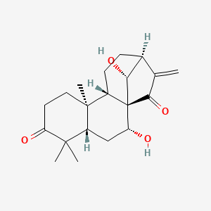 molecular formula C20H28O4 B1248628 Glaucocalyxin A CAS No. 79498-31-0