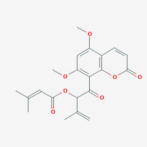 molecular formula C21H22O7 B1248642 Omphamurrayin 