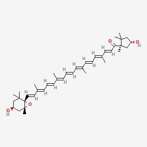 molecular formula C40H56O4 B1248646 Capsanthin 5,6-epoxide 