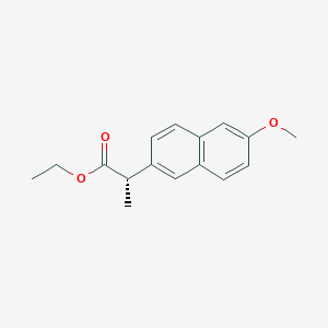 molecular formula C16H18O3 B124866 Naproxen ethyl ester CAS No. 31220-35-6
