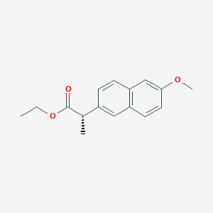 molecular formula C16H18O3 B124866 Naproxen Ethyl Ester CAS No. 31220-35-6
