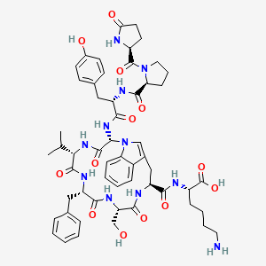 molecular formula C55H69N11O13 B1248690 Celogenamide A 