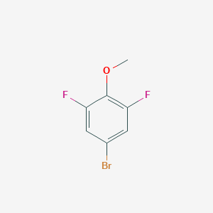 molecular formula C7H5BrF2O B012487 4-Bromo-2,6-difluoroanisole CAS No. 104197-14-0