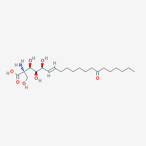 molecular formula C21H39NO7 B1248705 Sphingofungin E 