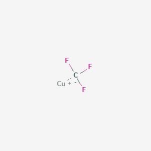 molecular formula CCuF3 B1248711 Trifluoromethylcopper 