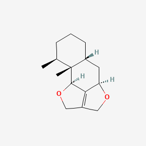 molecular formula C15H22O2 B1248759 Peribysin C 