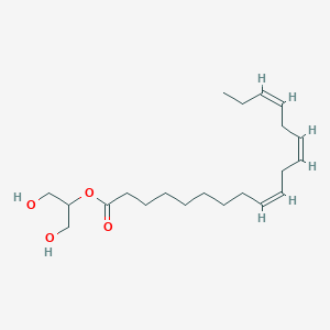 molecular formula C21H36O4 B1248765 2-Monolinolenin CAS No. 55268-58-1