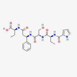 molecular formula C25H33N5O7 B1248768 Astin J 