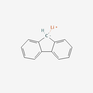 molecular formula C13H9Li B1248772 9H-Fluoren-9-yllithium CAS No. 881-04-9