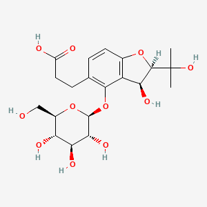molecular formula C20H28O11 B1248791 Hyuganoside IV 