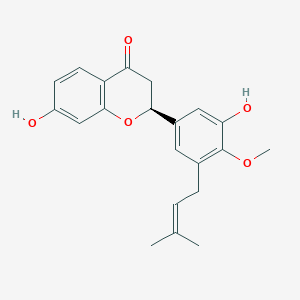 molecular formula C21H22O5 B1248792 Erylatissin C 