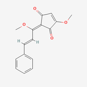 molecular formula C16H14O4 B1248837 Methyllucidone 