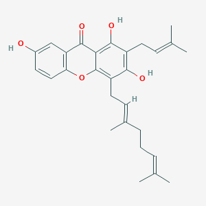 molecular formula C28H32O5 B1248838 Cochinchinone A 