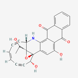 molecular formula C26H17NO6 B1248839 Uncialamycin 