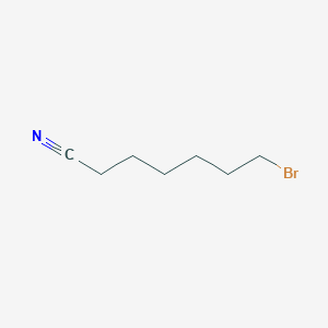 molecular formula C7H12BrN B124884 7-溴庚腈 CAS No. 20965-27-9