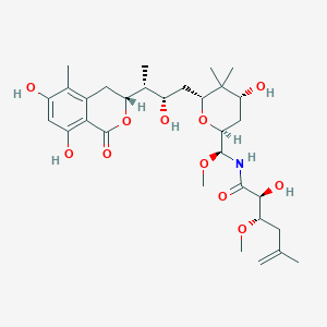 molecular formula C31H47NO11 B1248840 Psymberin 