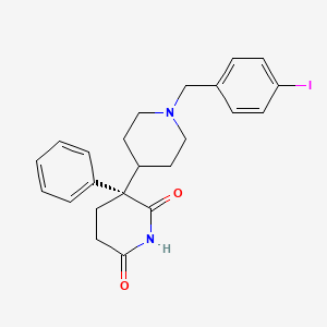 molecular formula C23H25IN2O2 B1248845 4-Iododexetimide CAS No. 119478-57-8