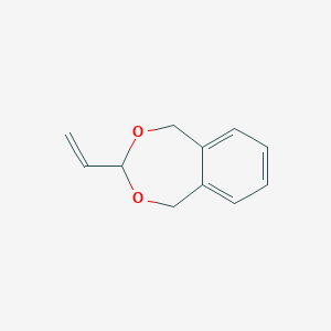 molecular formula C11H12O2 B124888 3-Vinyl-1,5-dihydro-3H-2,4-benzodioxepine CAS No. 142169-23-1